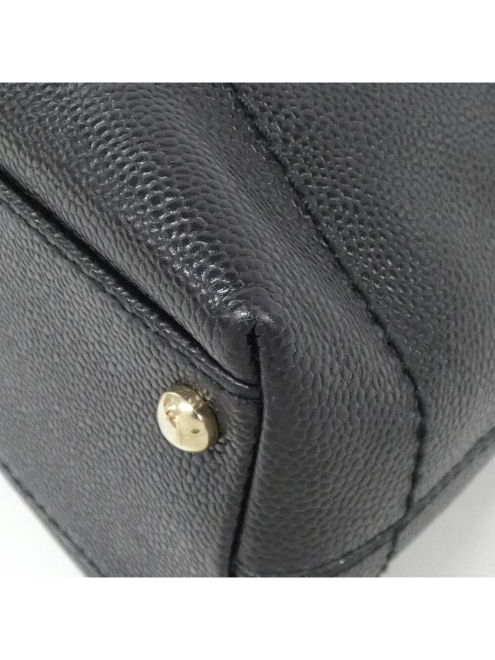 Chanel Vintage Bag Handbag Black - Picture 3 of 10